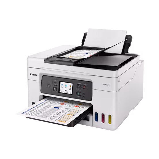 Canon MAXIFY GX4050 All-in-One (4-in-1) Refillable MegaTank Inkjet Printer - Image 4